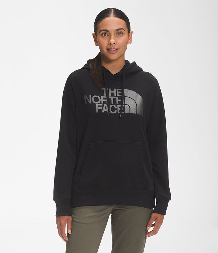 The North Face Hoodie Dames Luxe Half Dome Pullover SIBL27804 - Zwart